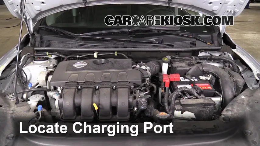 2013 Nissan Sentra SV 1.8L 4 Cyl. Air Conditioner Recharge Freon